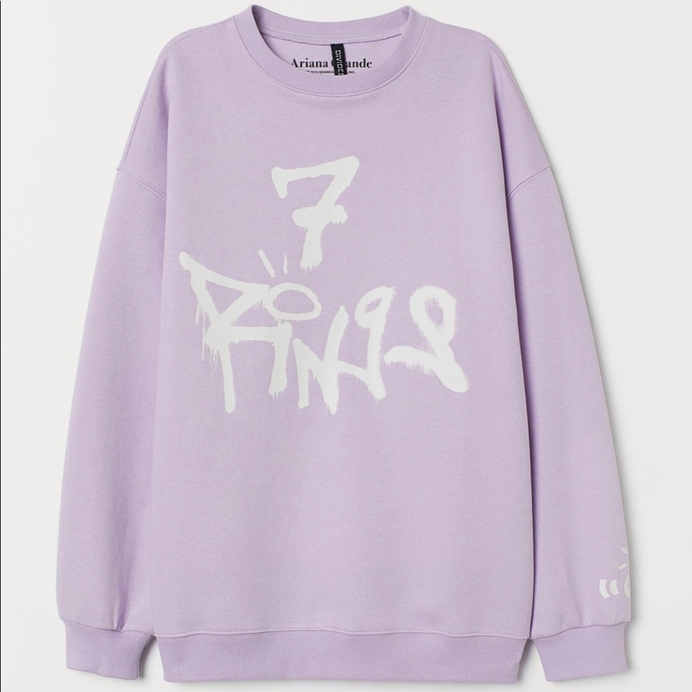 Ariana Grande 7 rings sweater🤍